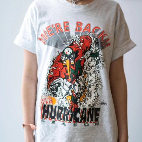 1964 Miami Hurricanes Artwork: ICONIC® Men's 60/40 Blend T-Shirt